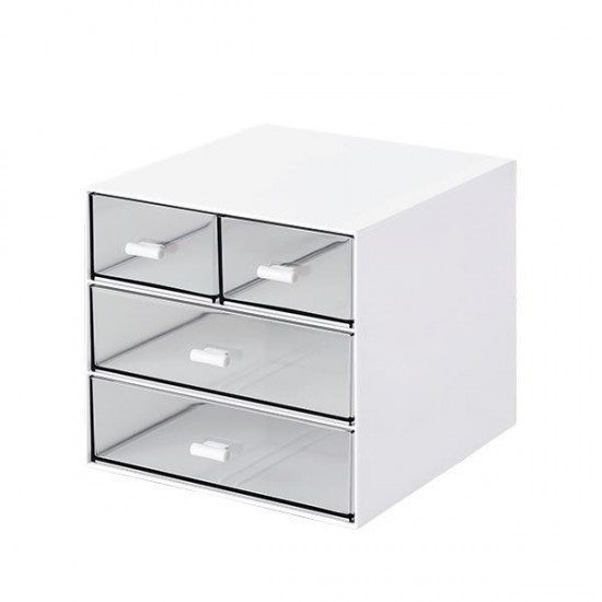 Comix Organizer με 4 συρτάρια, λευκό, Y14,6x15,5x17,6εκ. Comix Organizer με 4 συρτάρια, λευκό, Y14,6x15,5x17,6εκ.